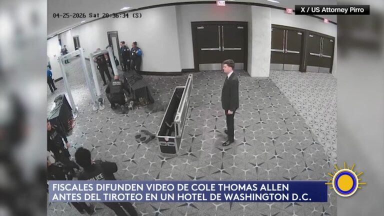 Video revela momentos previos al incidente en la Cena de Corresponsales