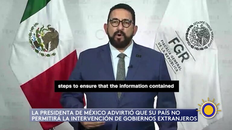 México Sinaloa: México Rechaza Acusaciones De Estados Unidos Por Caso Sinaloa