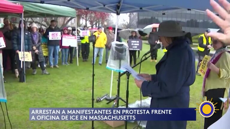Protesta ICE: Protesta Y Arrestos Frente A ICE En Massachusetts: Liberan A Dos Hermanos