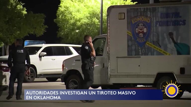 Tiroteo Oklahoma: Tiroteo Masivo En Oklahoma: Autoridades Investigan Ataque Durante Reunión En Parque