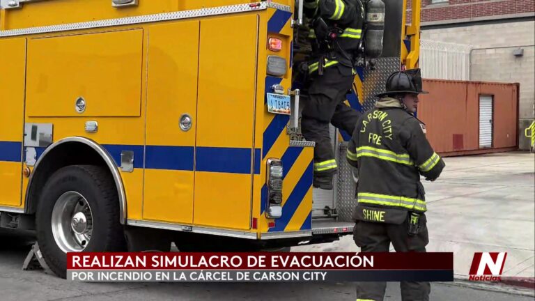 Simulacro de Evacuación en la Cárcel de Carson City