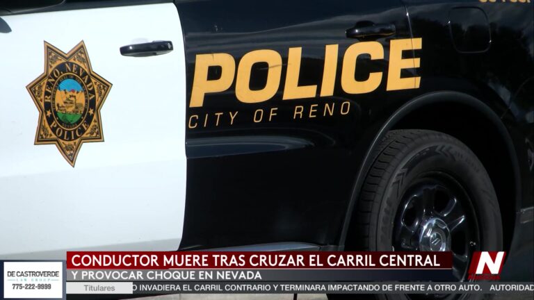 Accidente Fatal En Carretera De Nevada: Conductor Muere Tras Choque Frontal