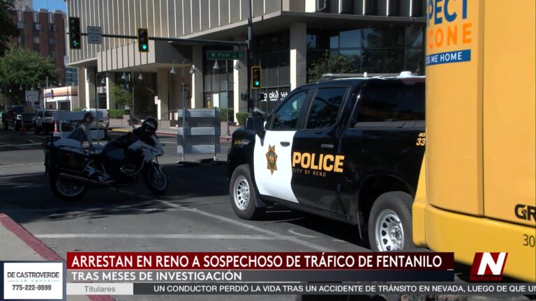 Fentanilo: arrestan a traficante con más de 32,000 dosis letales en Reno