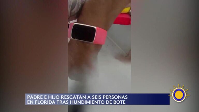 Rescate Lago Florida: Padre E Hijo Salvan A Seis Personas De Bote Que Se Hundía En Florida