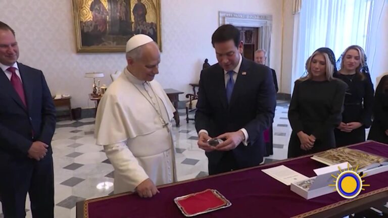 Tensiones Entre EE. UU. Y Vaticano: Reunión Entre Marco Rubio Y El Papa