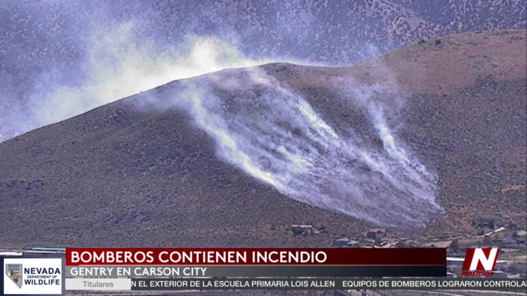 Incendio Carson City: Incendio En Carson City Quema 7.5 Acres Y Causa Cierres De Caminos