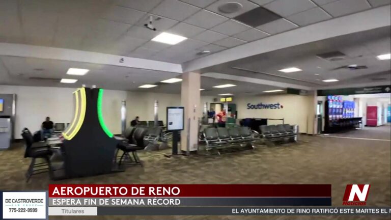 Preparación en el Aeropuerto Reno-Tahoe para el Memorial Day