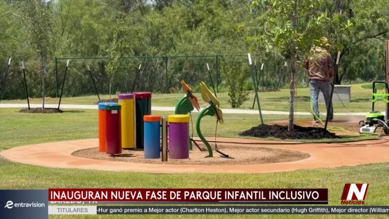 Inauguran Parque de Juegos Inclusivo en Laredo para Niños de Todas las Habilidades