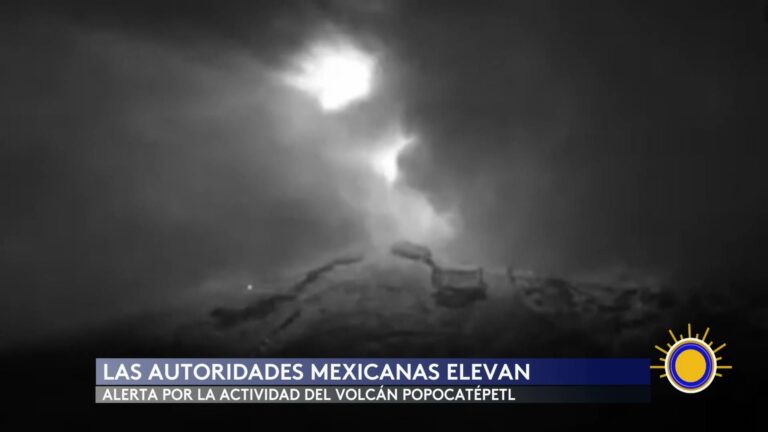 Popocatépetl Eleva El Nivel De Alerta Tras 33 Explosiones Cerca De Ciudad De México