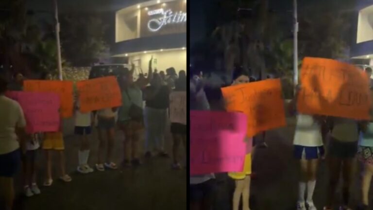 Muerte de niño de 4 años provoca manifestación de familiares y vecinos; presunto culpable sigue prófugo