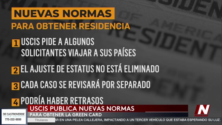 Nuevas Normas Para La Green Card: Qué Cambia Para Los Inmigrantes