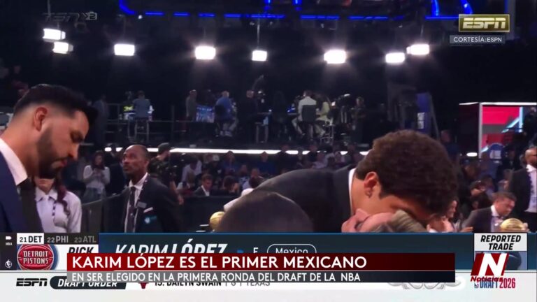 Karim López Hace Historia: Primer Mexicano Seleccionado En Primera Ronda Del Draft De NBA