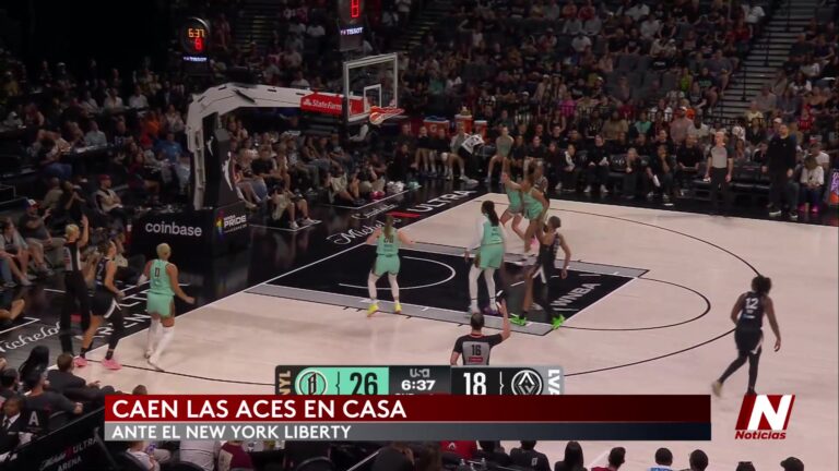 Las Vegas Aces Caen Ante New York Liberty Y Becky Hammond Elogia A Jalen Brunson