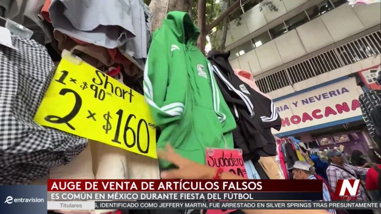 Piratería: Venta De Artículos Piratas Mundialistas Se Dispara En México