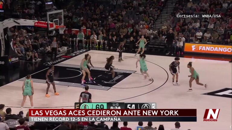 Las Vegas Aces Caen Ante New York Liberty Y Siguen Sin Superarlas