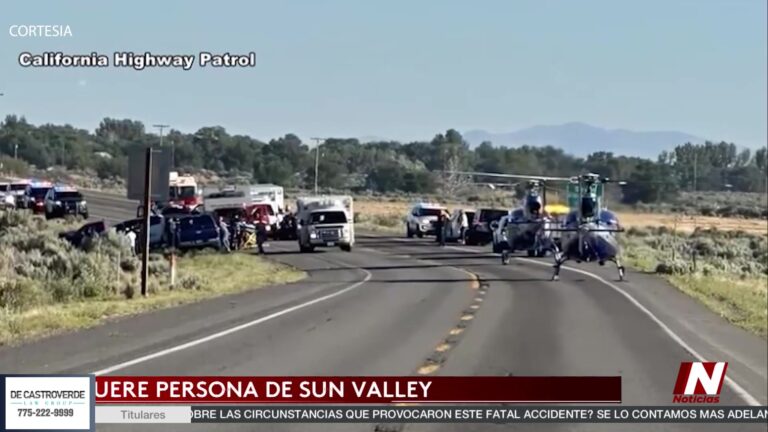 Accidente: Choque Frontal En Carretera 395 Cerca De Susanville: Una Persona Fallece Y Varios Heridos Graves