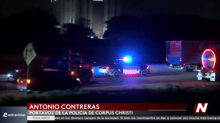 Accidente en la I-37 provoca cierre vial y deja varios lesionados en Corpus Christi