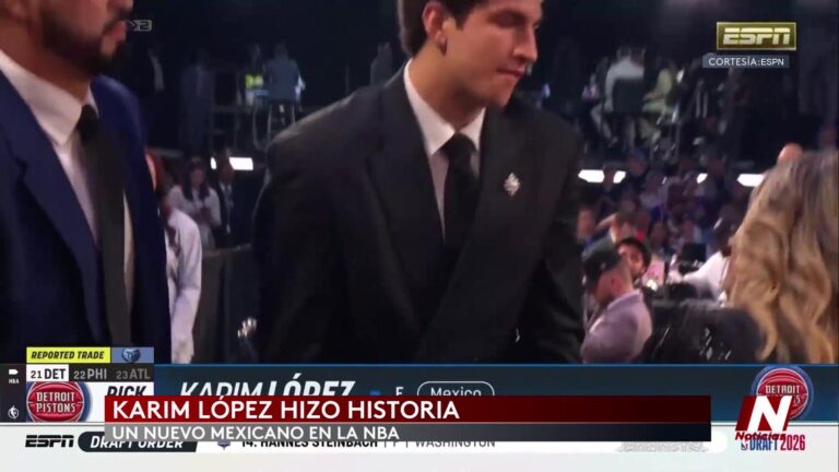 Karim López Hace Historia Como Primer Mexicano En Ser Elegido En Primera Ronda Del Draft De La NBA