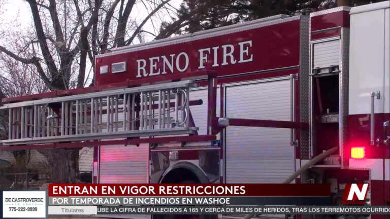 Restricciones Incendios Washoe: Nuevas Restricciones Contra Incendios Forestales Entren En Vigor En Washoe