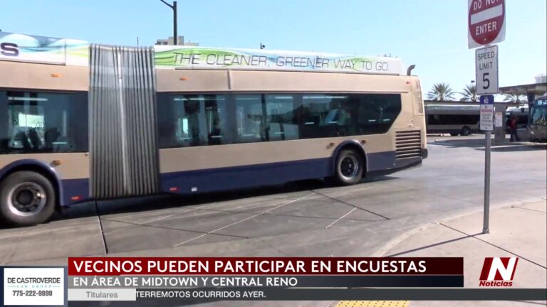 RTC Washoe: Encuesta De La RTC De Washoe: Vecinos Podrán Decidir Sobre Cambios En Corredor Vial
