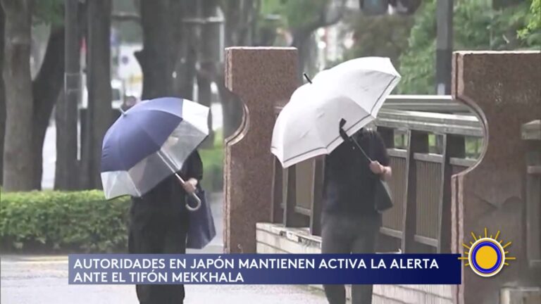 Japón Activa Alerta Ante El Avance Del Tifón Mekela Sobre Las Islas Ryukyu