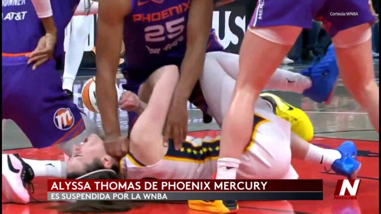 Suspensión Para Alisa Thomas Por Altercado Con Caitlin Clark En La WNBA