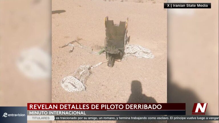 Ataque de drones en Irán: piloto estadounidense derribado reveló una formación coordinada antes del rescate