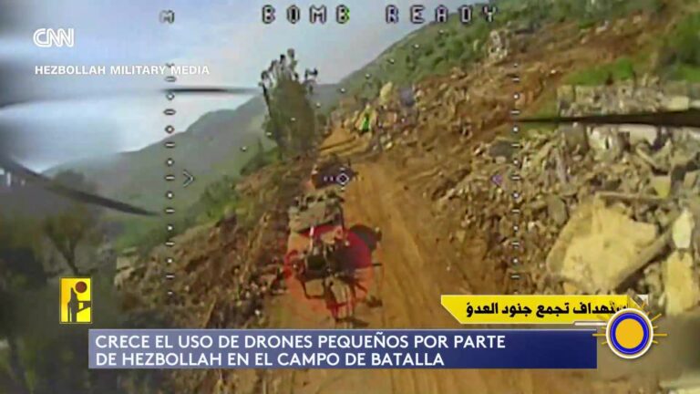 Drones de Hezbollah reconfiguran el conflicto en Líbano y desafían la defensa aérea israelí