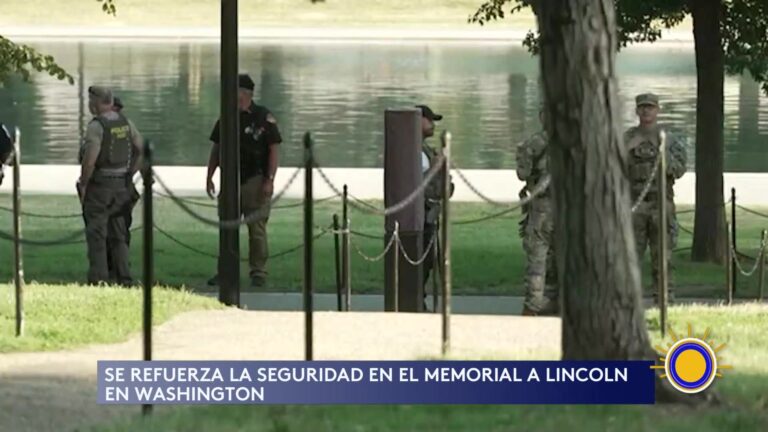 Memorial Lincoln: refuerzan la seguridad en Washington ante las celebraciones patrias