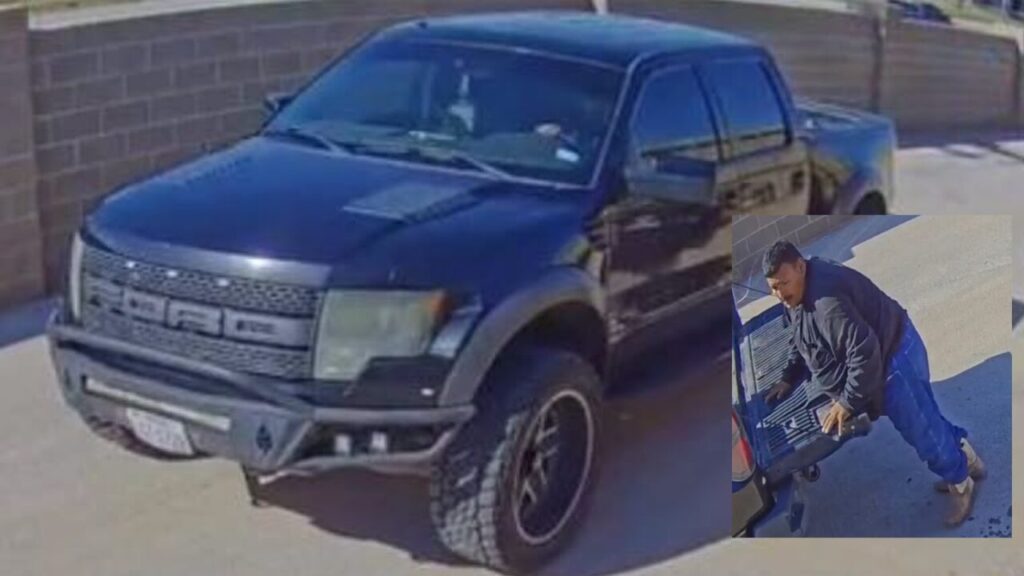 Buscan a sospechoso por robo de muebles de patio en Midland, Texas