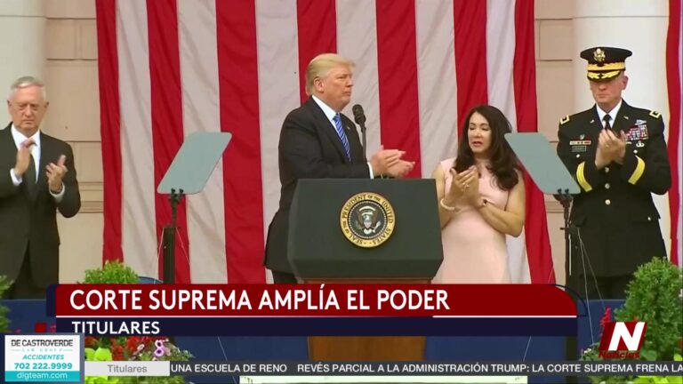 Corte Suprema Amplía Poder Del Presidente Para Destituir Funcionarios