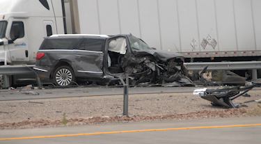 Accidente en la I-10 Este deja dos muertos y cuatro heridos cerca de Clint, en el condado de El Paso