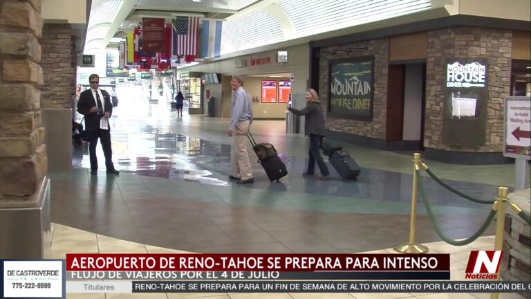 Obras Aeropuerto Reno: Obras De Construcción Y Cambios De Carril En El Aeropuerto De Reno-Tahoe: Precauciones Para Conductores
