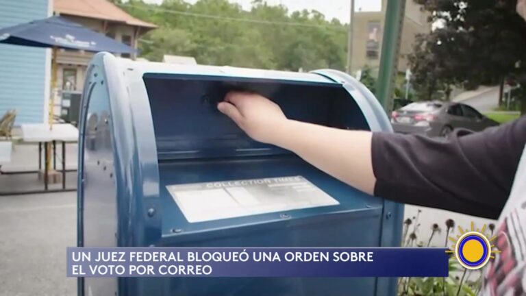 Juez Federal Bloquea Orden Ejecutiva De Trump Sobre Voto Por Correo