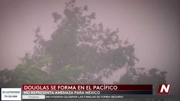 Formación De La Tormenta Tropical Douglas En El Pacífico