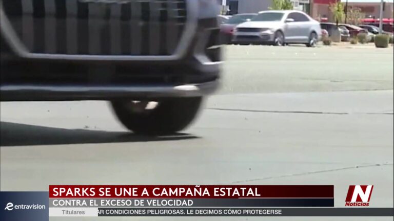 Seguridad Vial: Campaña Estatal Contra El Exceso De Velocidad En Sparks