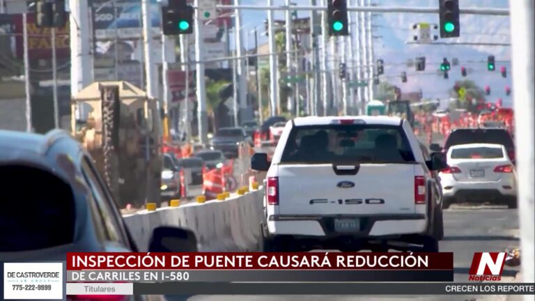 Tráfico: Reducción De Carriles En El Puente Galena Creek Por Obras En El I-580