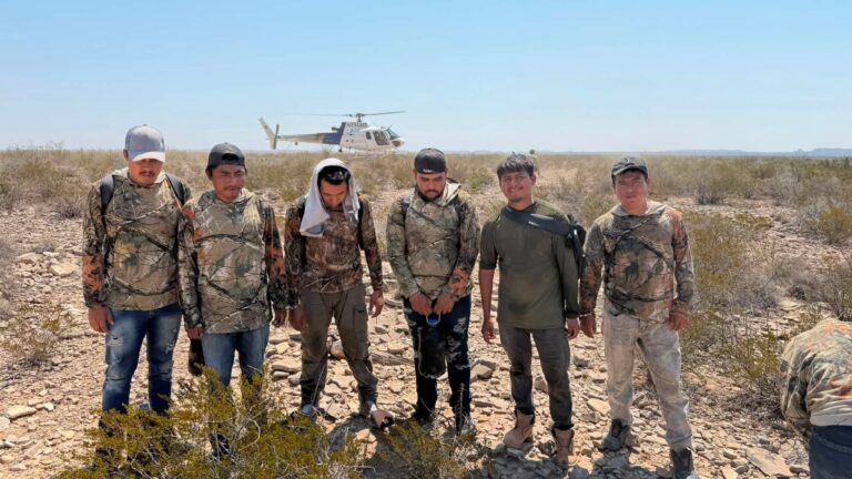 Drones Predator B localizan a dos grupos de migrantes indocumentados en la frontera sur de Texas