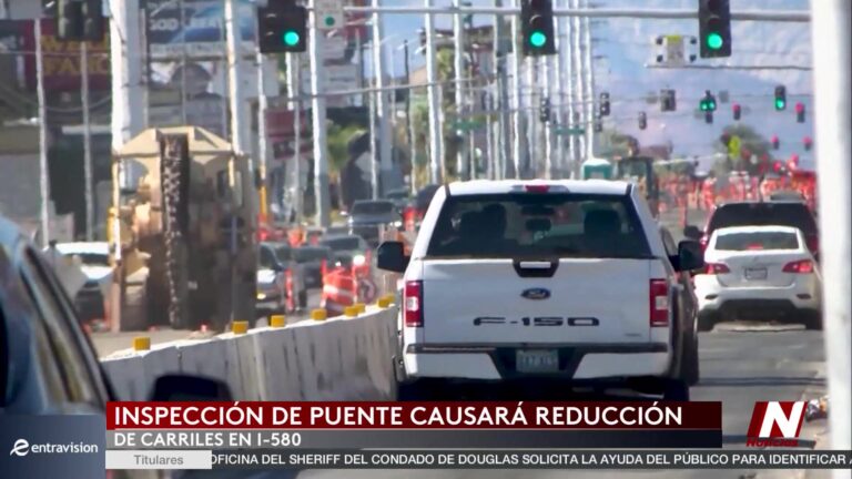 Tráfico: Reducciones De Carril En La Interestatal 580 Por Inspección De Puente Galena Creek