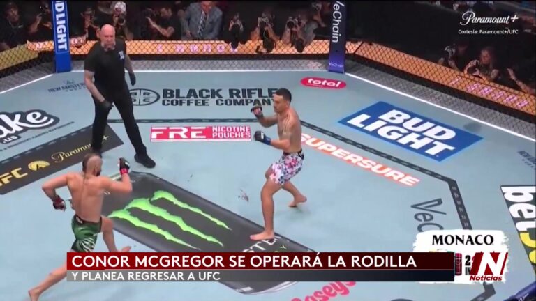 Conor McGregor Pasará Por El Quirófano Tras Lesión En La UFC 329