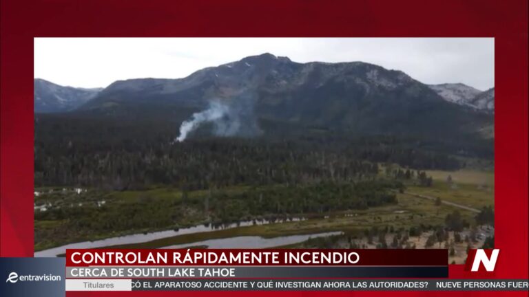 Incendio Forestal California: Incendio Forestal Talek Fire Logra Ser Contenido Rápidamente En California