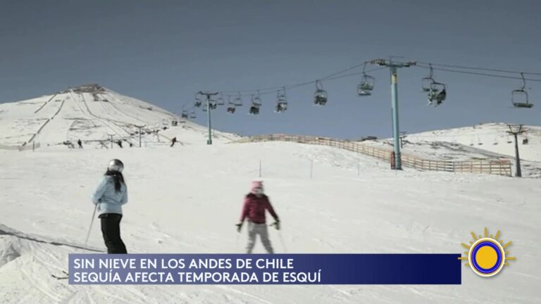 Sequía Y Cambio Climático Golpean Al Turismo De Esquí En Chile