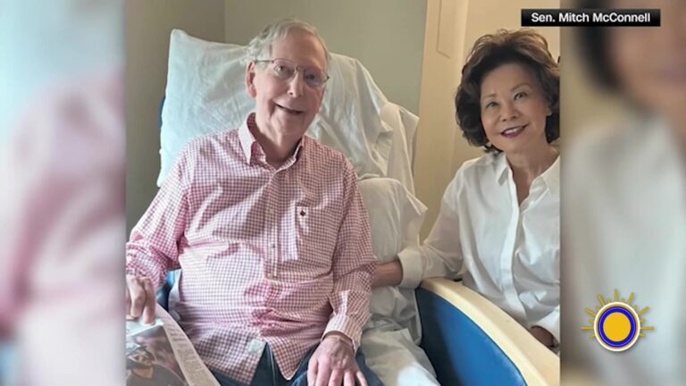 Senador Mitch McConnell Se Recupera Tras Accidente Doméstico