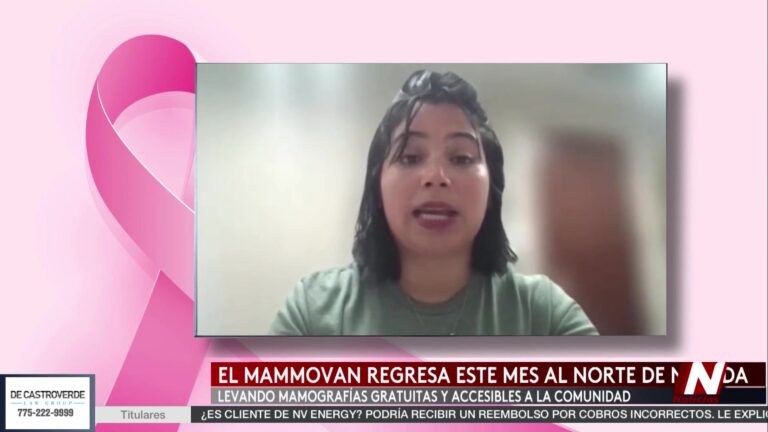 Mamografías móviles salvan vidas: el Mammovan anuncia 3 paradas clave en Nevada