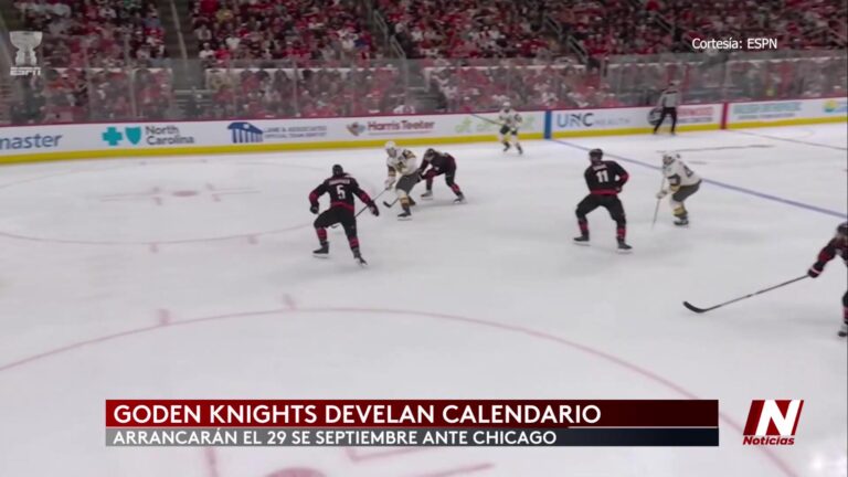 Golden Knights Revelan Calendario 2026-2027 Y Logo Especial Por Su Décima Temporada