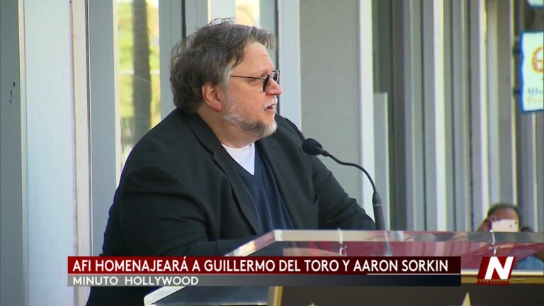 Guillermo del Toro y Aaron Sorkin serán homenajeados por el American Film Institute