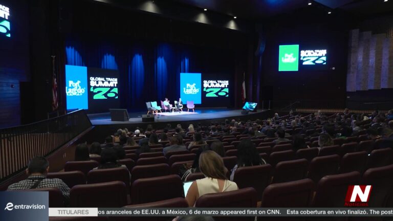 Comercio internacional en Laredo impulsa diálogo binacional en la primera cumbre global de Port Laredo