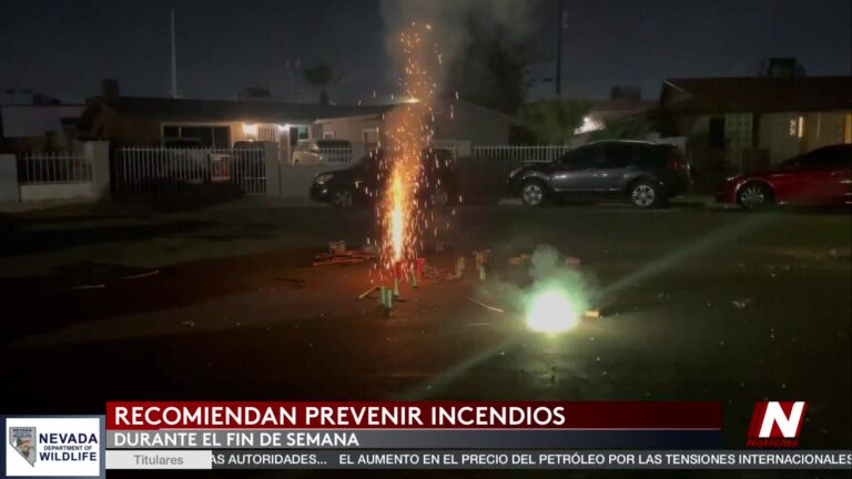Prevención Incendios Nevada: Autoridades De Nevada Emiten Advertencias Para Prevenir Incendios Forestales Durante El Fin De Semana Caluroso prevención incendios Nevada