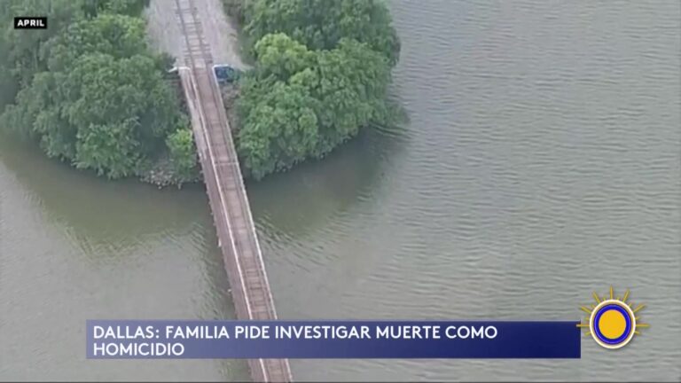 Familia exige investigación de homicidio por muerte de Daniel Erving ahogado en Texas