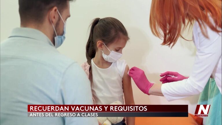 Vacunas Escolares: Distrito De Salud Del Sur De Nevada Recomienda Preparar Vacunas Para Próximos Regresos A Clases vacunas escolares